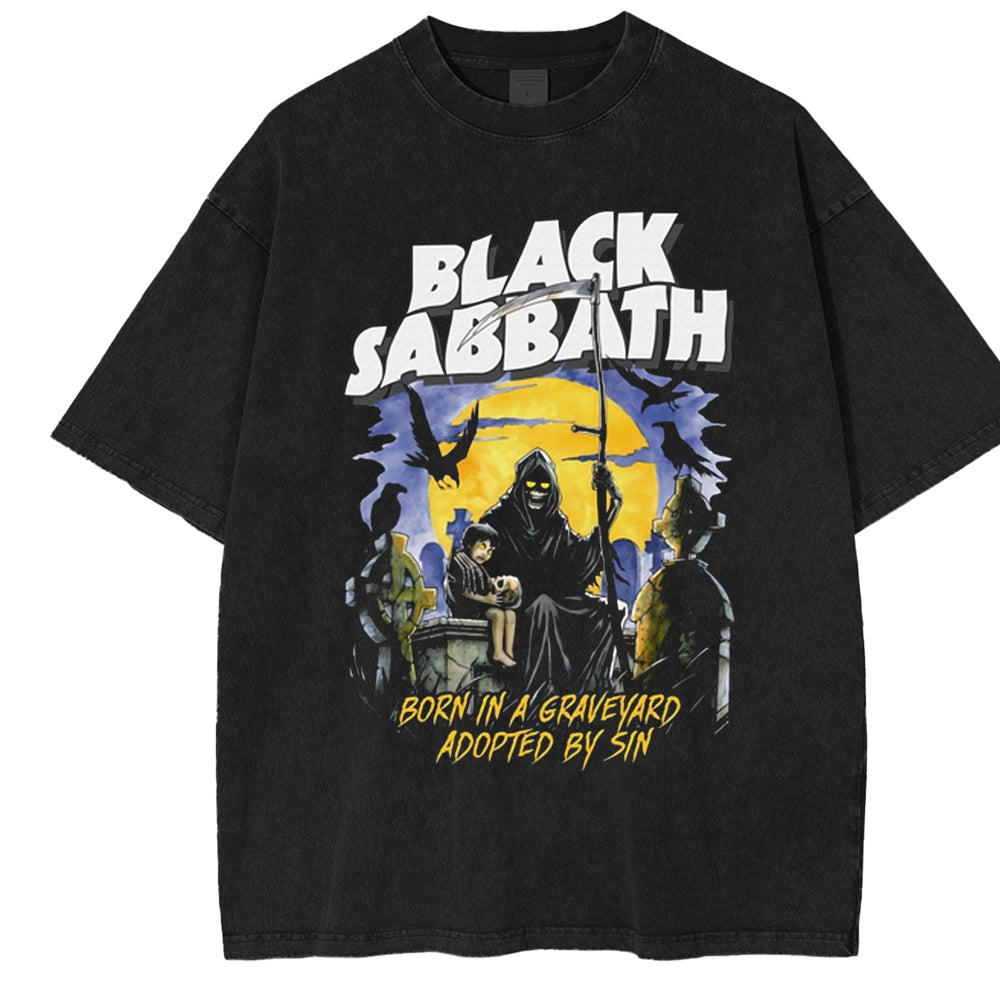 Black Sabbath Washed Unisex T-Shirt